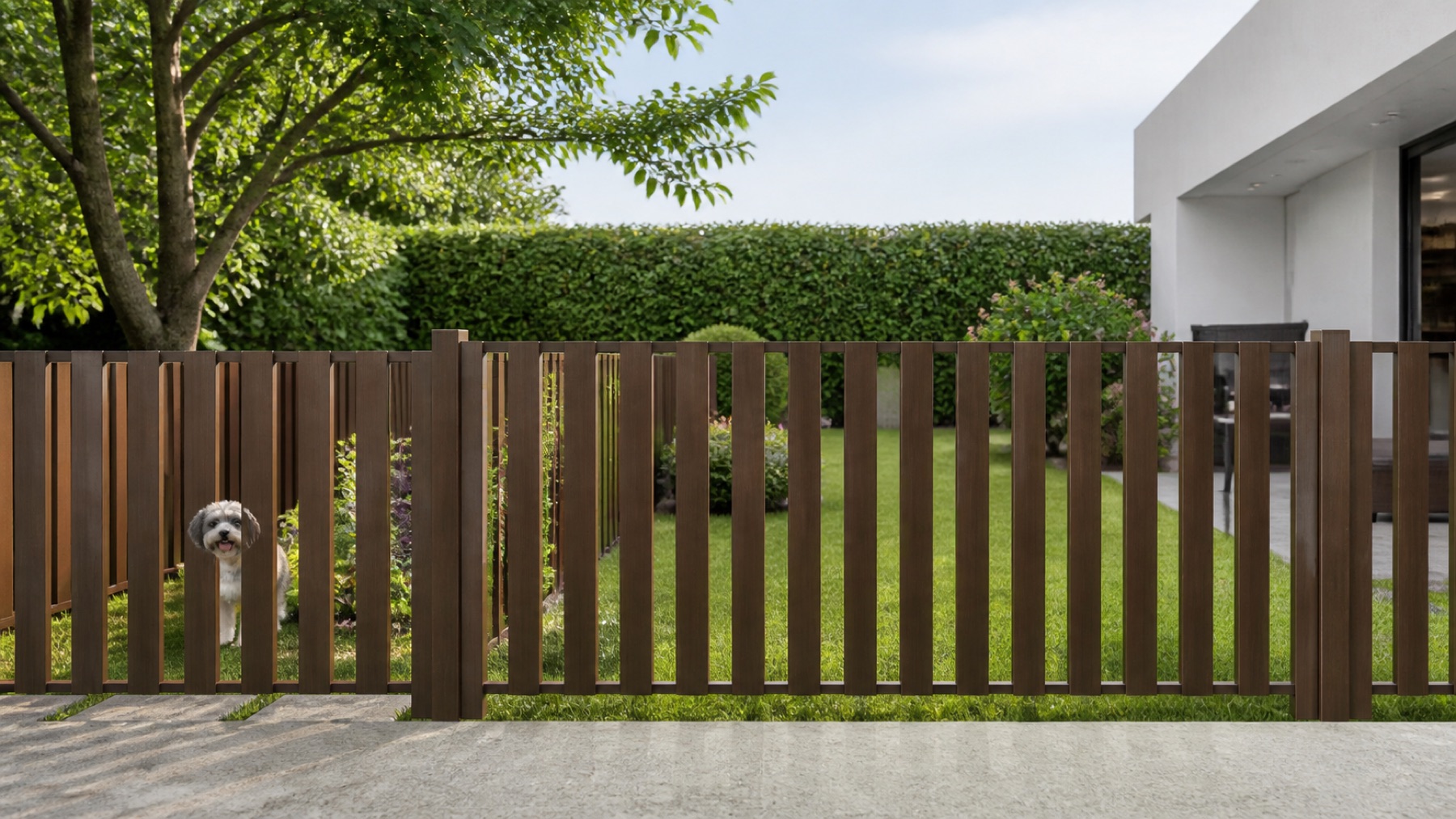 Garden pet-zone boundary concept